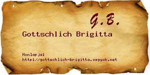 Gottschlich Brigitta névjegykártya